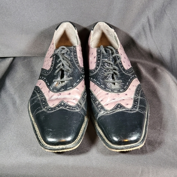 Stacy Adams Ostrich Wing Tips - Picture 2 of 7